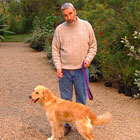 Don with Golden Retriever