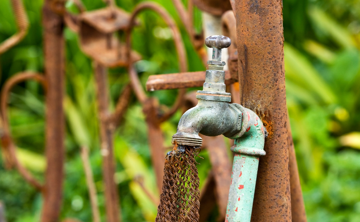 Alter Wasserhahn