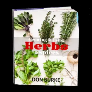 Growing Herbs & Using Herbs books by Burkes Backyard
