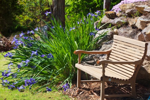wooden seat