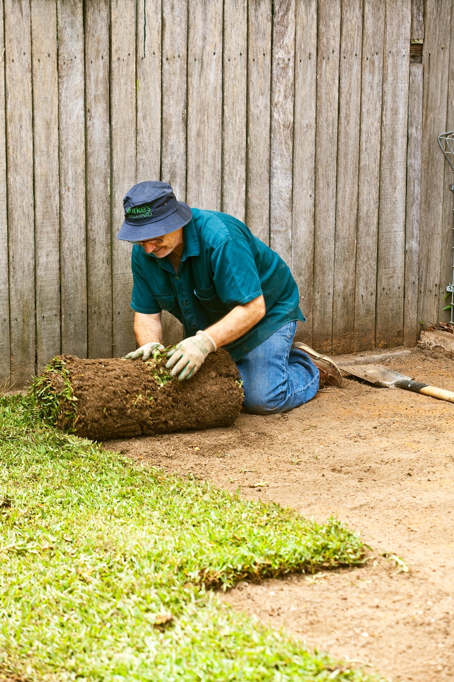 Don’s Tips Laying New Turf Burke's Backyard