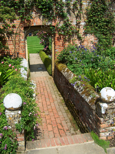 brick pathway